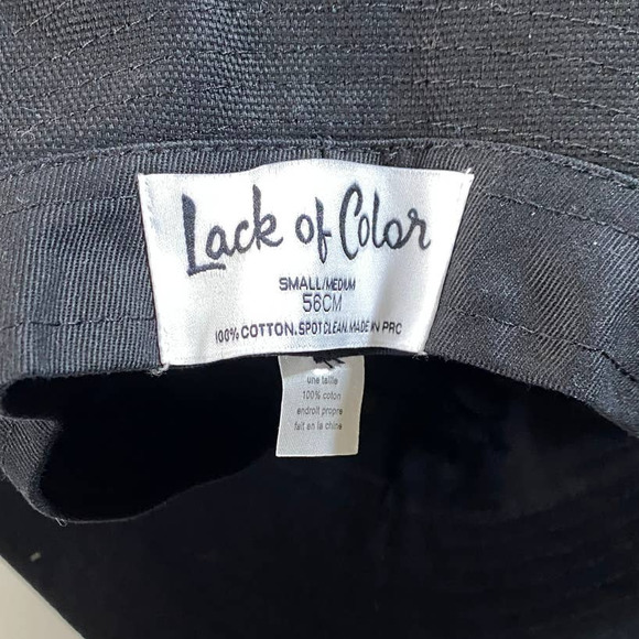 Lack of Color Wave Black Bucket Hat main image 2